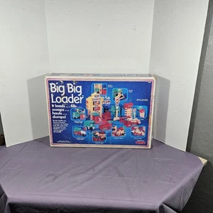 Big Big Loader Construction Play Set 5003 Vintage TOMY Complete w/ Manual New - Picture 1 of 24