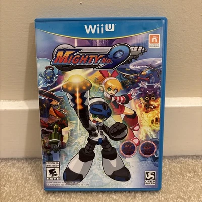 Nintendo Wii U Mighty No. 9 Video Game Deep Silver Disc Manual Poster - Image 1 of 4