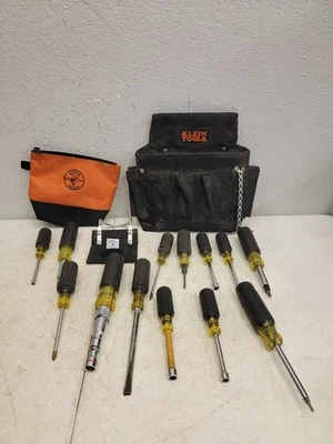 Klein Tools Driver Lot of Tools With Tool Bags - Image 1 of 4