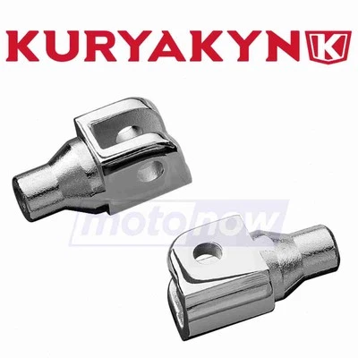 Kuryakyn Front Tapered Peg Adapters for 2000-2003 Honda CBR1100XX Super hw Foto 1 de 4