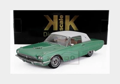 1:18 KK SCALE Ford Usa Thunderbird Landau Coupe 1966 Green White KKDC181383 - Immagine 1 di 2