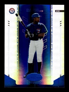 2004 Leaf Certified Materials #10 Alfonso Soriano Mirror Blue #/50 - Picture 1 of 2