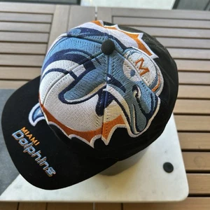 Miami Dolphins The Game Raro Logo Grande Raro Personalizado Snapback Sombrero Gorra - Imagen 1 de 8