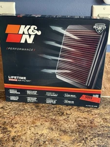 2018-2025 Chevrolet Equinox K&N Lifetime Performance Engine Air Filter Brand New - Bild 1 von 2