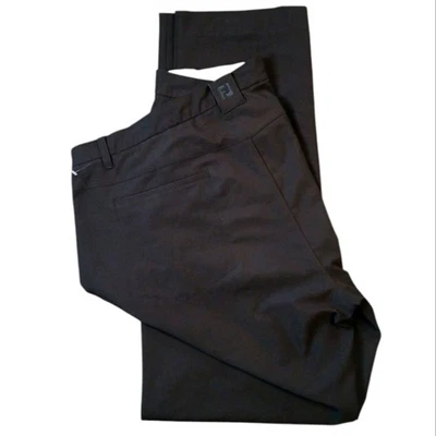Footjoy Black Tour Golf Pants 40/34 - Image 1 of 4