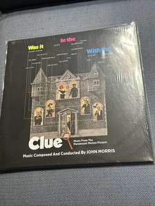 CLUE - THE MOVIE * JOHN MORRIS * LIMITED BRANDY GLASS VINYL SOUNDTRACK * Excell - Picture 1 of 12