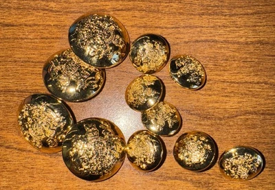 Ralph Lauren Vintage Goldtone Replacement Buttons  4 Lrg., 7 Sm. Lion Unicorn - Image 1 of 4