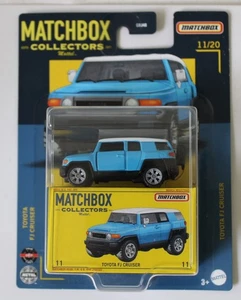 Matchbox Collectors TOYOTA FJ CRUISER Blue/ White #11 - Picture 1 of 2