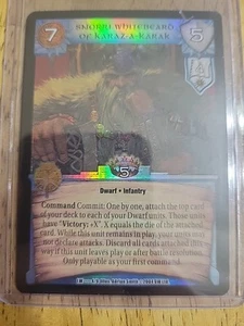 2003 WarCry CCG Legends Of Warcy Set - Snorri Whitebeard Of Karaz - A-karak #4 Foil - Bild 1 von 1