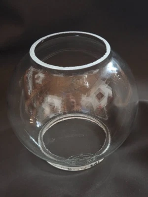 COLUMBUS SMALL HAND BLOWN GUMBALL/PEANUT MACHINE GLOBE #8 - 011 - Image 1 of 3