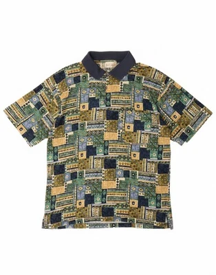 GIANNI SGARBI Hombre Polo Grande Multicolor Geométrico DM01 Foto 1 de 4