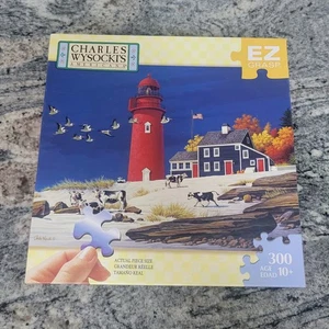 NEWCharles Wysocki Beach Bums puzzle marca 300 pezzi Hasbro Milton Bradley - Foto 1 di 2