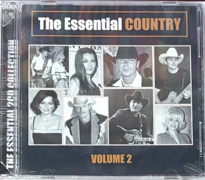 VARIOUS "THE ESSENTIAL COUNTRY VOL 2" NEW ORIGINAL 2007 AUSTRALIAN 2CD ALBUM - Image 1 of 2