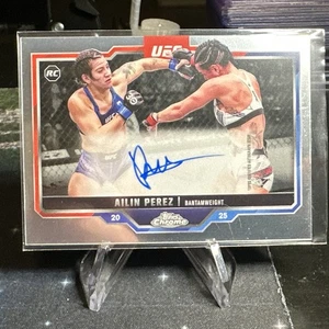 Ailin Perez Rookie Auto - 2025 Topps Chrome UFC - Foto 1 di 2