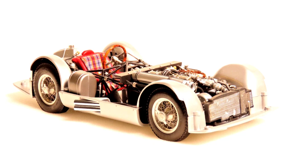 CMC 1:18 Mercedes W196R Formula 1 Race Car Chassis Display  INV4762. S3-3 - Image 1 of 4