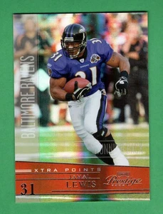 2006 Playoff Prestige Xtra Points Brown Retail #12 Jamal Lewis Baltimore Ravens - Picture 1 of 2