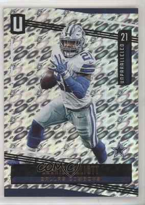 2019 Panini Unparalleled Flight Ezekiel Elliott #108 - Image 1 of 2