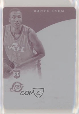 Placa de impresión Panini Immaculate 2014 magenta 1/1 Dante Exum #74 Rookie RC 1b0 Foto 1 de 3