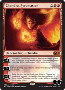 MTG CHANDRA PYROMASTER EXC - CHANDRA, FEUERHERRIN - M15 - MAGIC - Bild 1 von 1