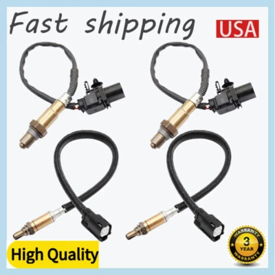 Sensor de oxígeno aguas arriba+aguas abajo 4 piezas para Ford F-250 Super Duty 2012-2020 6,2 L V8 Foto 1 de 4