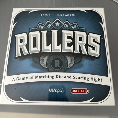 Rollers A Game of Matching Die and Scoring High USAopoly Strategy 2-5 Players! - Image 1 of 3