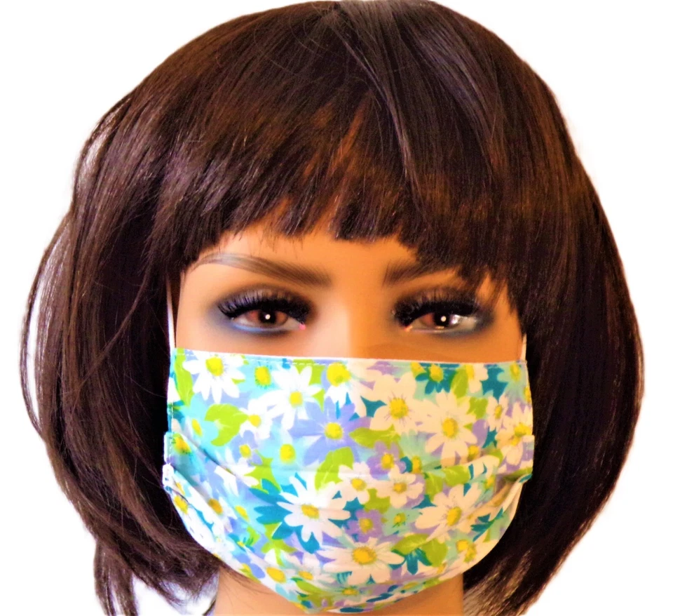 Face Mask Assorted Designs Ear Elastic Adjustable Adult Reuse- Washable - Image 1 of 1