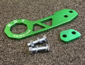 RDT Green Anodized Billet Aluminum Racing Rear Tow Hook Acura Integra 1990-2001 - Picture 1 of 1