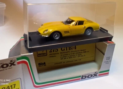 BOX MODEL" FERRARI 275 GTB4 SCALA 1/43 - Immagine 1 di 3