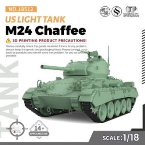 Kit Modelo Militar SSMODEL 1/18 EE. UU. M24 Chaffee Light Tank JUEGOS - Imagen 1 de 5