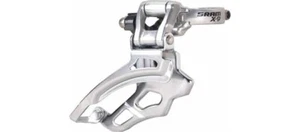 SRAM 3 10-FACH X9 Silver Derailleur High Clamp 1 3/8in " Bottom " Pull Tall - Picture 1 of 1