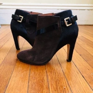 🌹Sigerson Morrison Vero Cuoio Ankle Bootie Suede - Picture 1 of 8