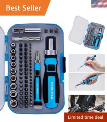 Durable 68-Piece Ratcheting Tool Set for Home & Office - Gift-Ready Solution - Image 1 of 4