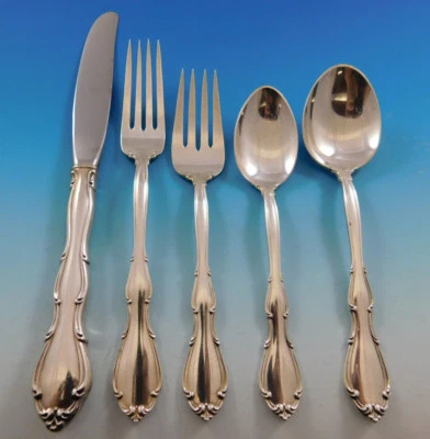 Fontana by Towle Sterling Silver Flatware Service for 8 Set 40 pieces - Image 1 of 4