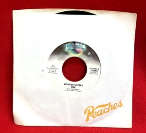 Pointer Sisters Fire / Love is Like a Rolling Stone 45 RPM 1978 P-45901-A - Picture 1 of 6