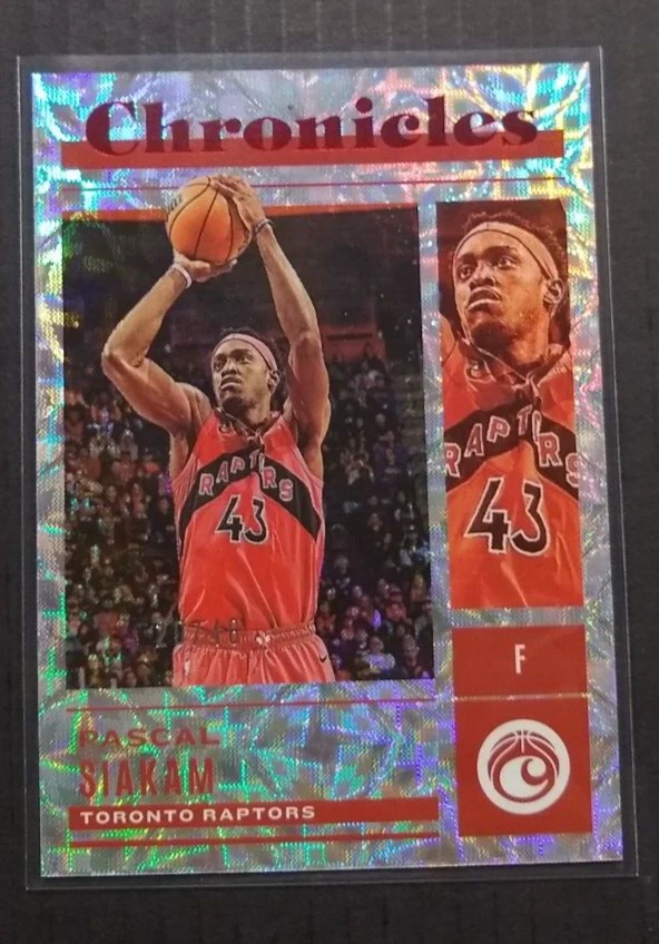 2022-23 Chronicles Pascal Siakam Asia Red #ed 20/48 #4 - Image 1 of 2
