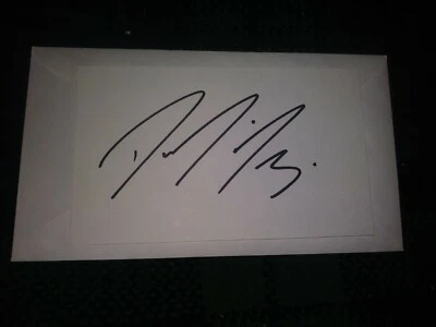 Diana Taurasi signed 3x5 index card authentic autograph WNBA Phoenix Mercury - Image 1 of 2