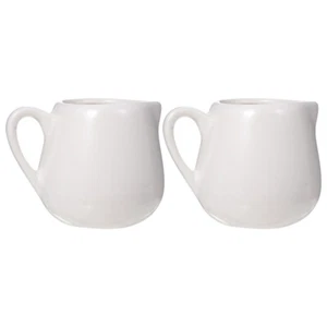 2 Pcs Sauce Spoon Coffee Milk Ceramic Storage Container Baby - Picture 1 of 12