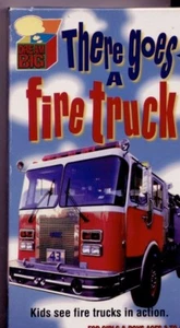 THERE GOES A FIRE TRUCK VHS - Kids see fire trucks in action! Ages 3-8 - Picture 1 of 2