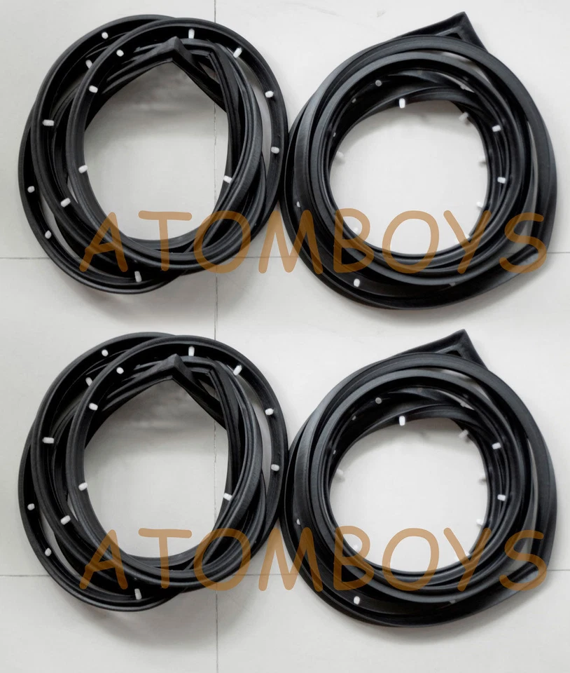 MAZDA ROTARY CAPELLA RX2 RX-2 616 4 DOOR SEDAN SEAL RUBBER WEATHERSTRIP NEW - image 1 of 3