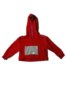Preowned- Adidas x Lego Cropped Color Block Hoodie Girls (Size M-5/6) - Picture 1 of 8