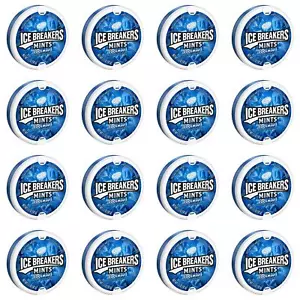 ICE BREAKERS Sugar Free Mints, Coolmint, 1.5 Ounce (Pack of 8) (2-Pack) - Picture 1 of 4