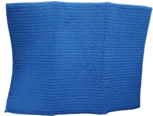 Short Microfiber Dish Drying Mat, Approx. 12" x 16", BLUE COLOR, SH - Picture 1 of 8