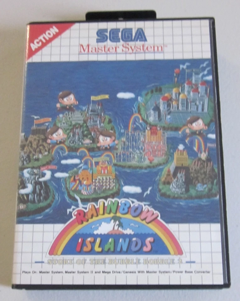 Sega Master System II game - Bubble Bobble 2: Rainbow Islands - Image 1 of 2
