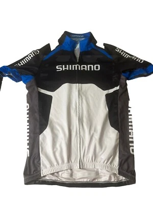 Camiseta deportiva de ciclismo Shimano hecha para ganadores cremallera completa adulto grande envío gratuito Foto 1 de 4