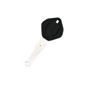 Black Motor Key Uncut Spare Blank Replacement for Ducati Panigale - Picture 1 of 2
