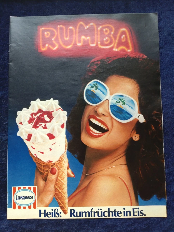 Langnese Rumba Eis Werbung 1978 - Bild 1 von 1