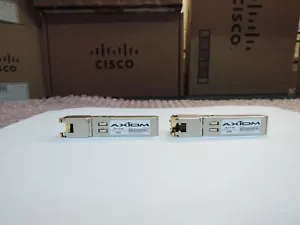 GLC-T-AX AXIOM 1000BASE-T SFP TRANSCEIVER. 90 days Warranty Real time - Picture 1 of 3