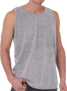 NWT 8XLT 8X Tall Big and Tall Tank Top in Gray by Foxfire - Picture 1 of 3