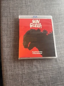 Shin Godzilla Blu-Ray/DVD Funimation USA Region A Discs Japanese Clear Case - Picture 1 of 3