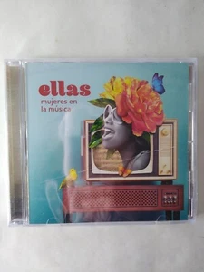 Ellas: Mujeres En La Musica CD NEW CASE CRACKED See Pics Ships FREE - Imagen 1 de 6